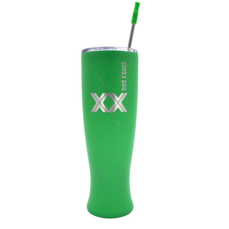 Vaso Termico Irish Dos Equis 887 ml verde