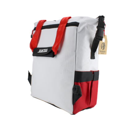 Soft Cooler Back Pack Tecate Roja