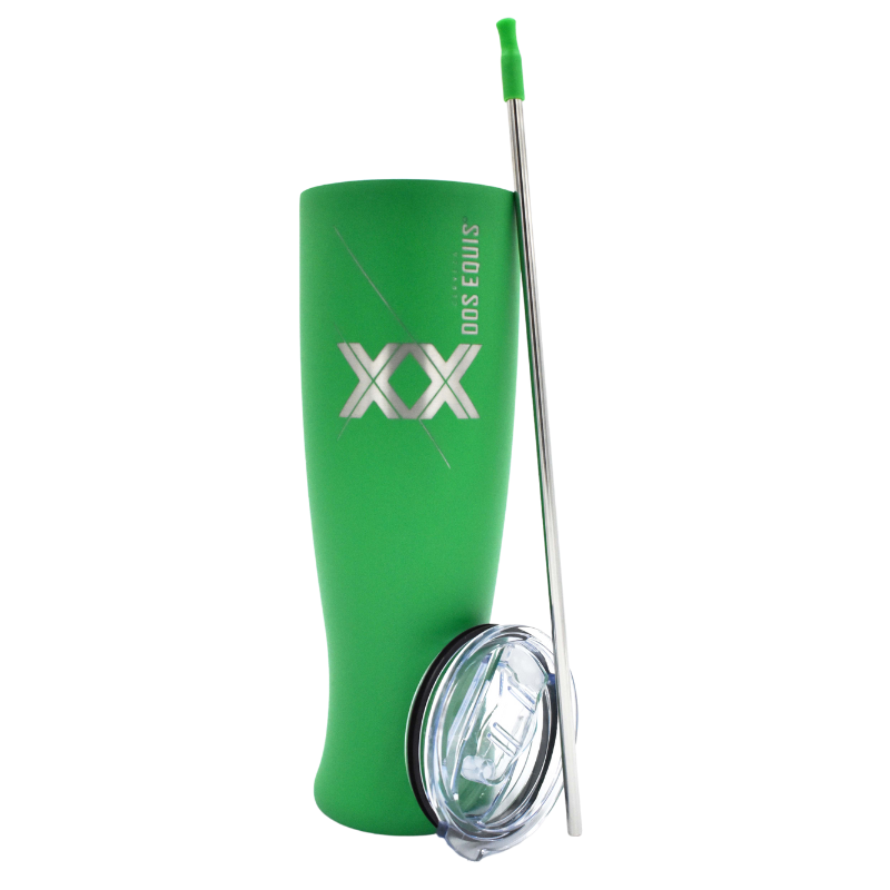 Vaso Termico Irish Dos Equis 887 ml verde