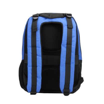 Mochila con bocina y luz LED color azul/negro 3EYE Tecate