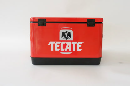 Hielera Metálica Tecate Lata Capacidad 30 lt